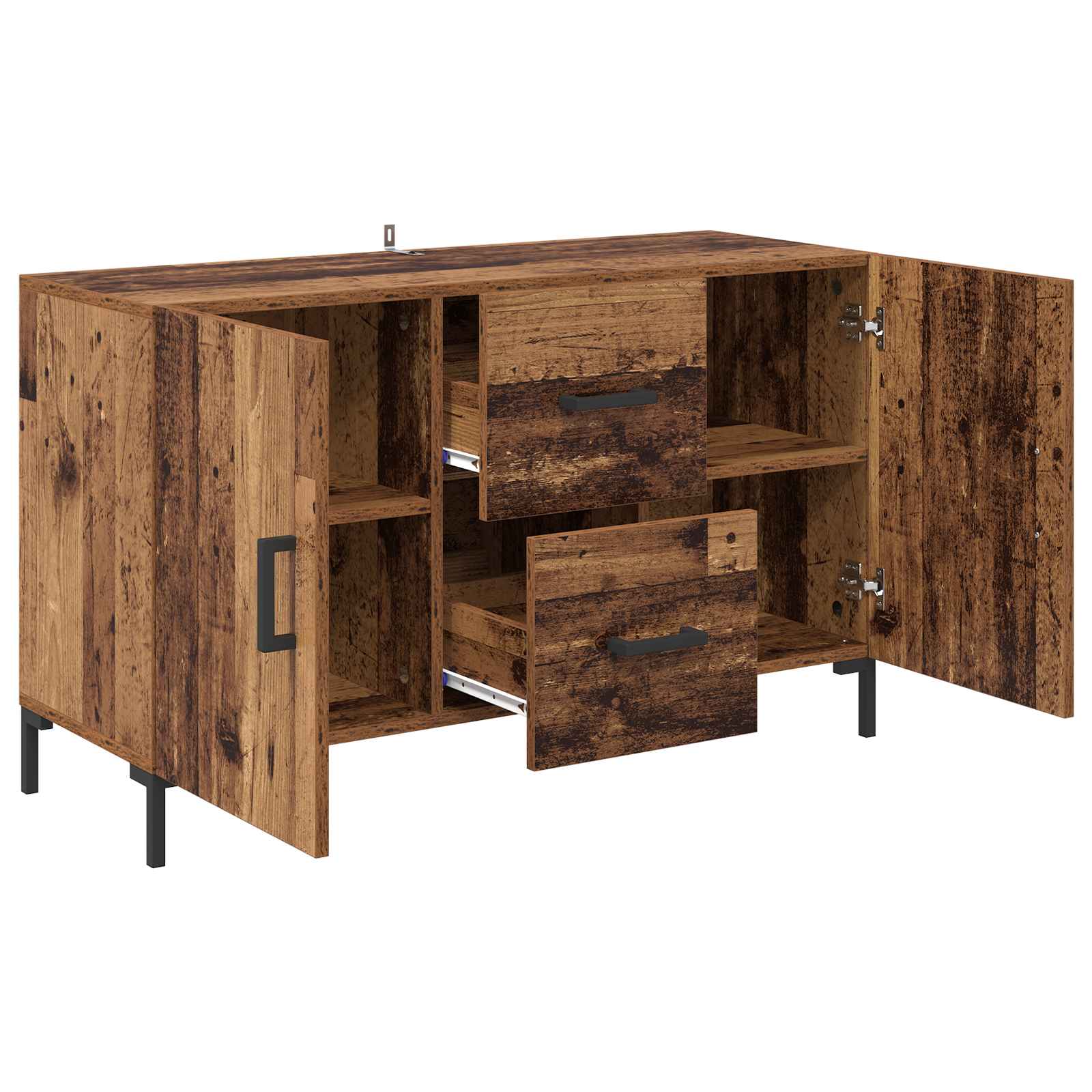Sideboard Altholz 100 x 36 x 60 cm Holzwerkstoff