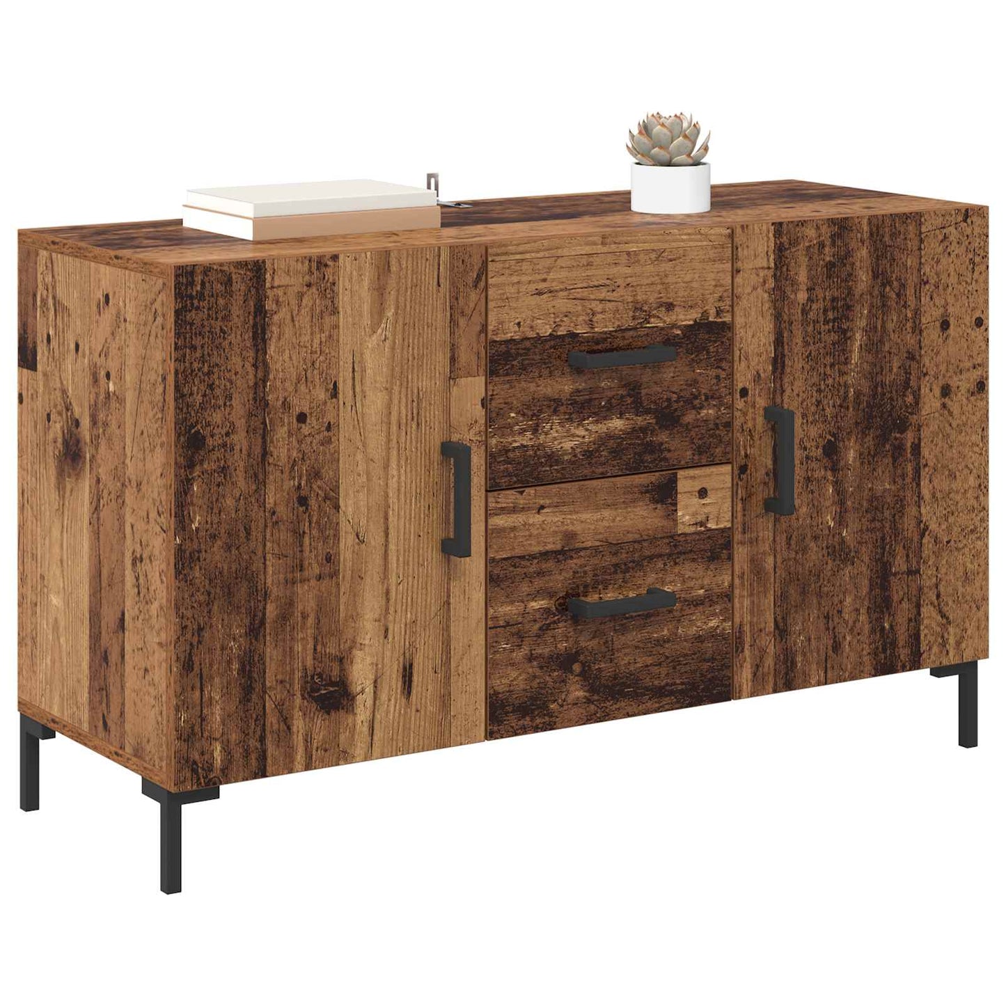 Sideboard Altholz 100 x 36 x 60 cm Holzwerkstoff