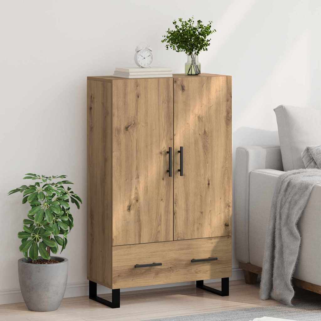 Highboard Artisan-Eiche 69,5 x 30 x 115 cm Holzwerkstoff