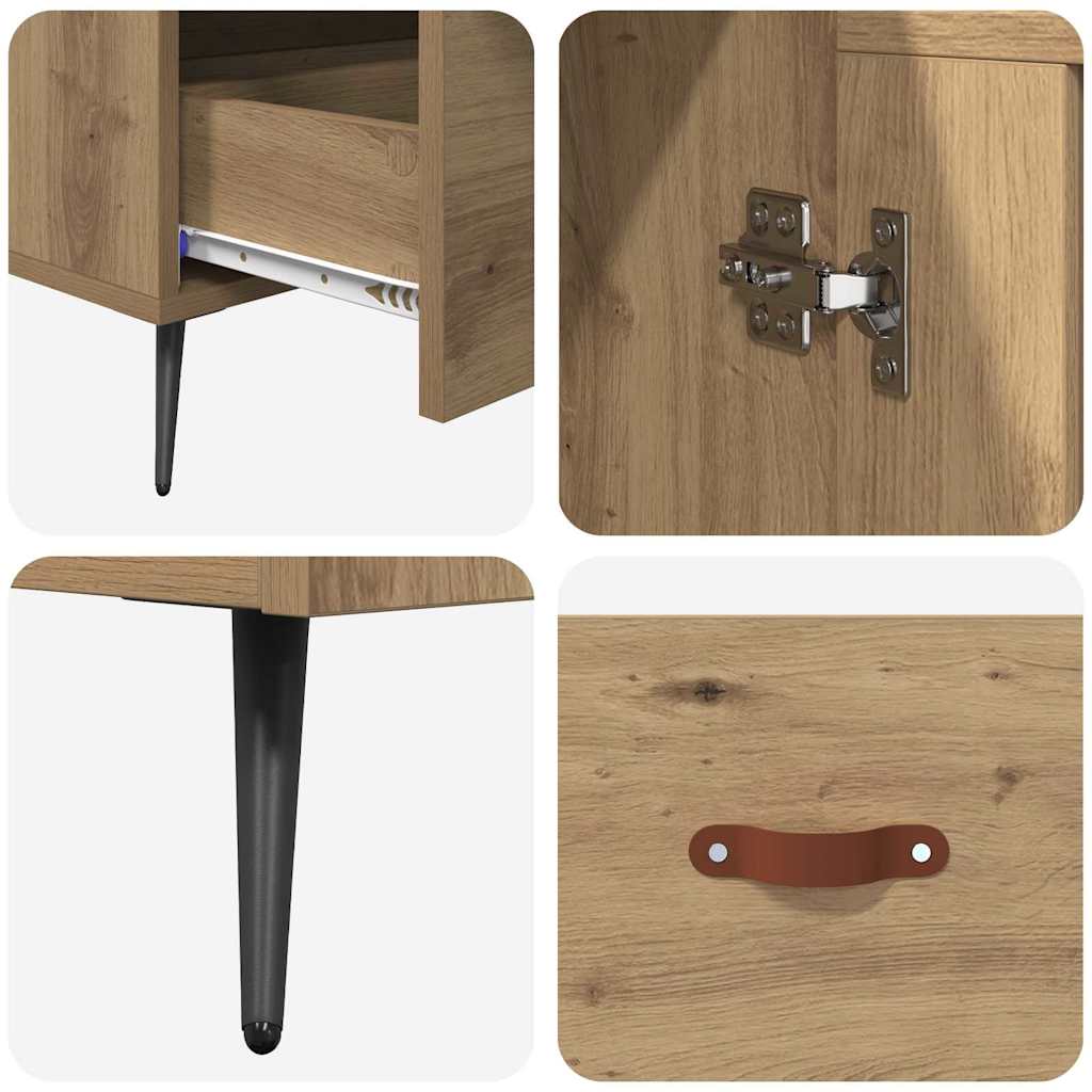 Highboard Artisan-Eiche 69,5 x 31 x 115 cm