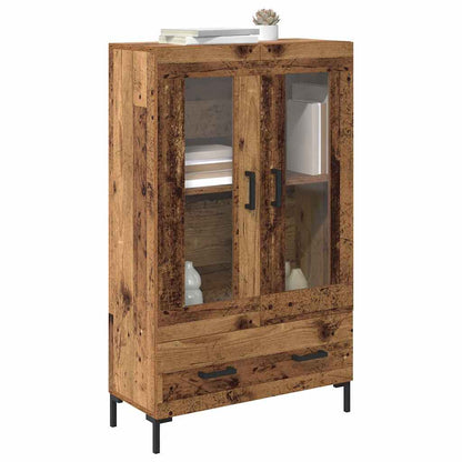 Highboard Altholz 69,5 x 31 x 115 cm Holzwerkstoff