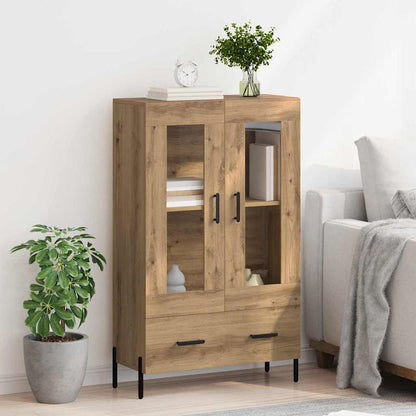 Highboard CORONA Artisan-Eiche 69,5 x 31 x 115 cm Holzwerkstoff
