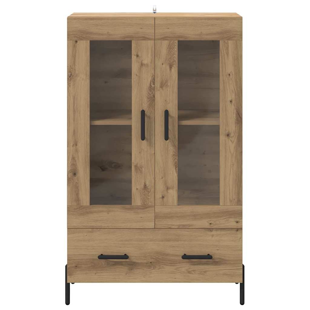 Highboard CORONA Artisan-Eiche 69,5 x 31 x 115 cm Holzwerkstoff