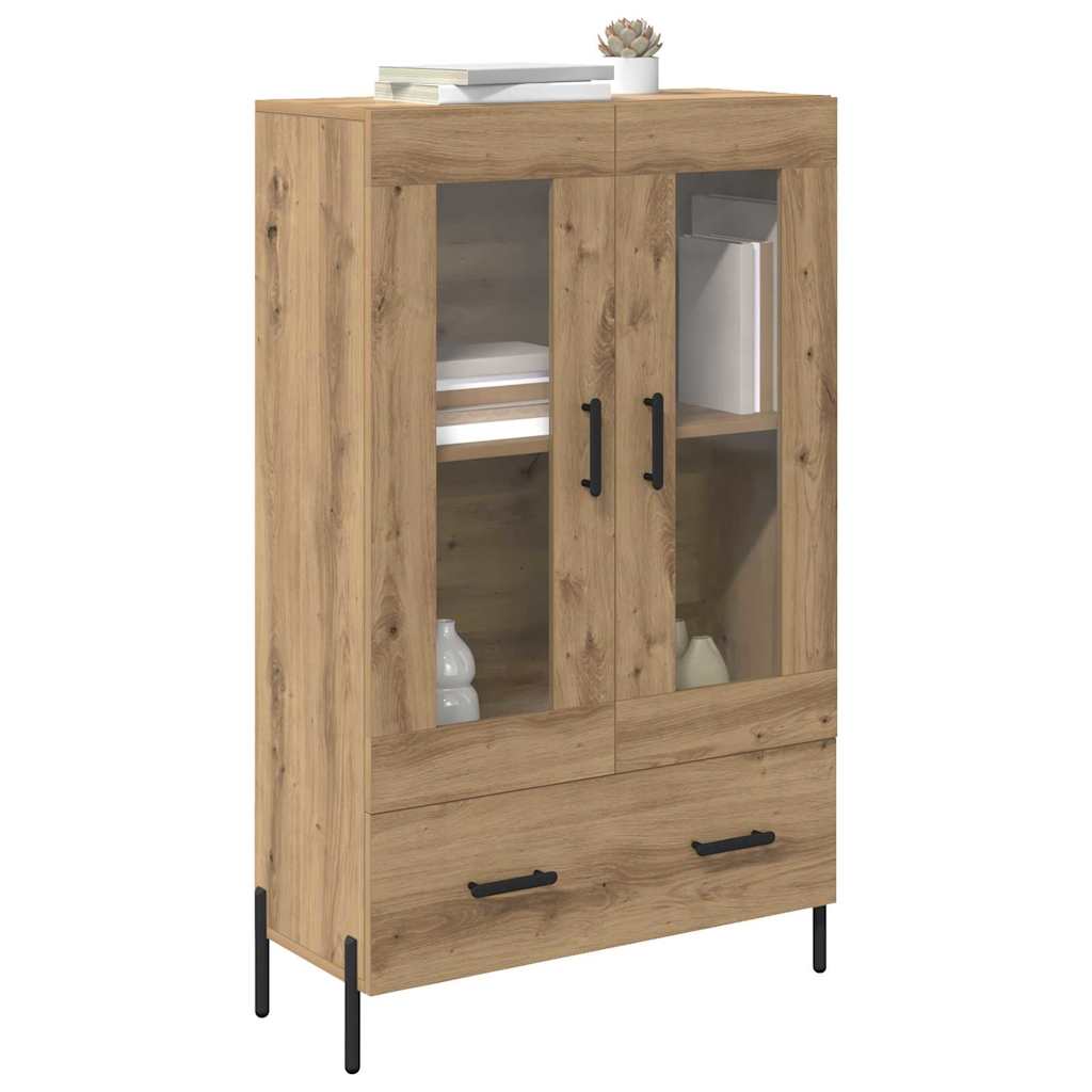 Highboard CORONA Artisan-Eiche 69,5 x 31 x 115 cm Holzwerkstoff