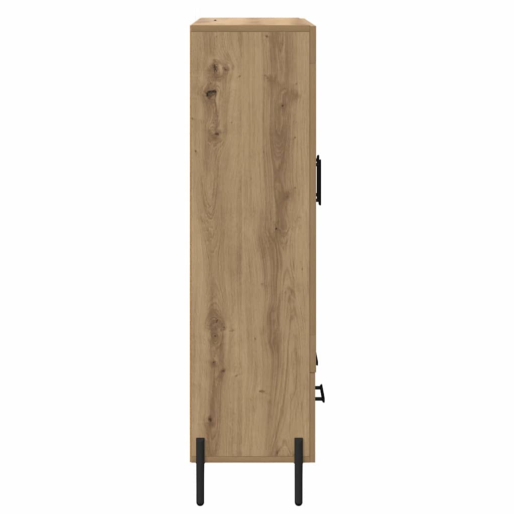Highboard CORONA Artisan-Eiche 69,5 x 31 x 115 cm Holzwerkstoff