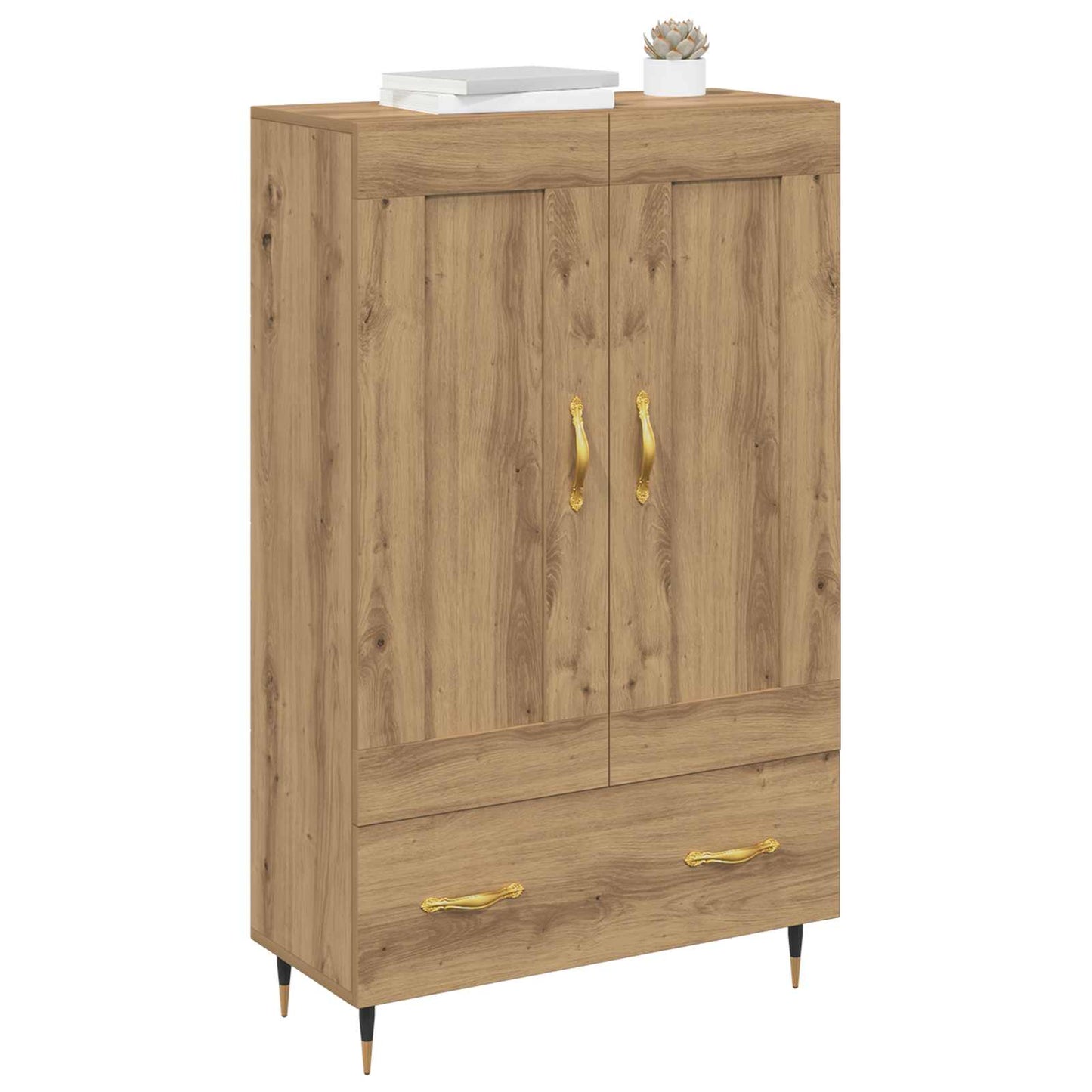 Highboard Artisan-Eiche 69,5 x 31 x 115 cm Holzwerkstoff