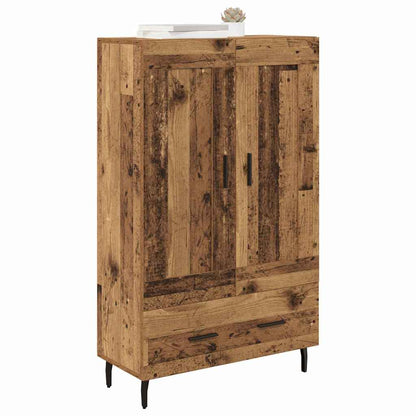 Highboard Altholz 69,5 x 31 x 115 cm Holzwerkstoff
