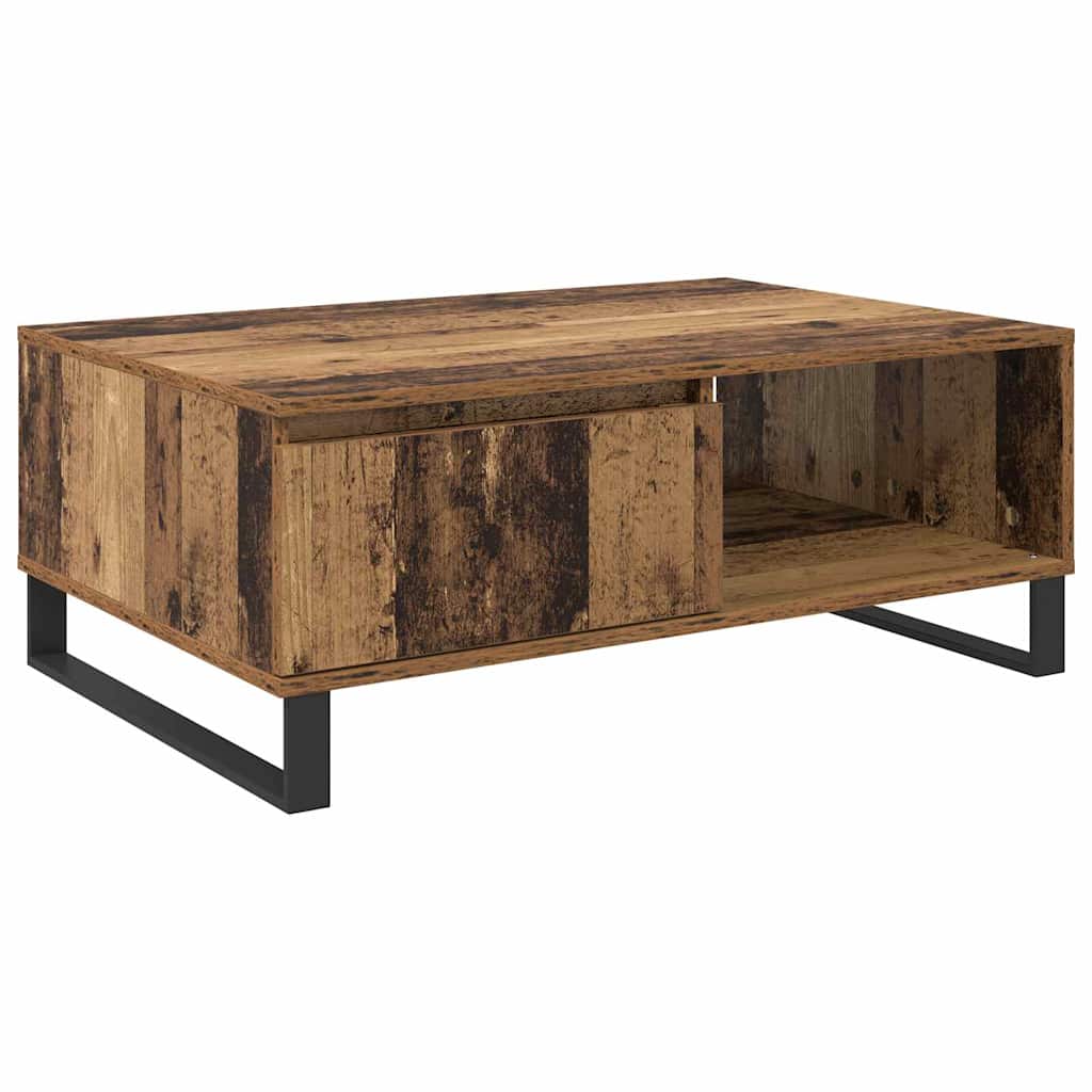 Couchtisch Altholz 90 x 60 x 35 cm Holzwerkstoff