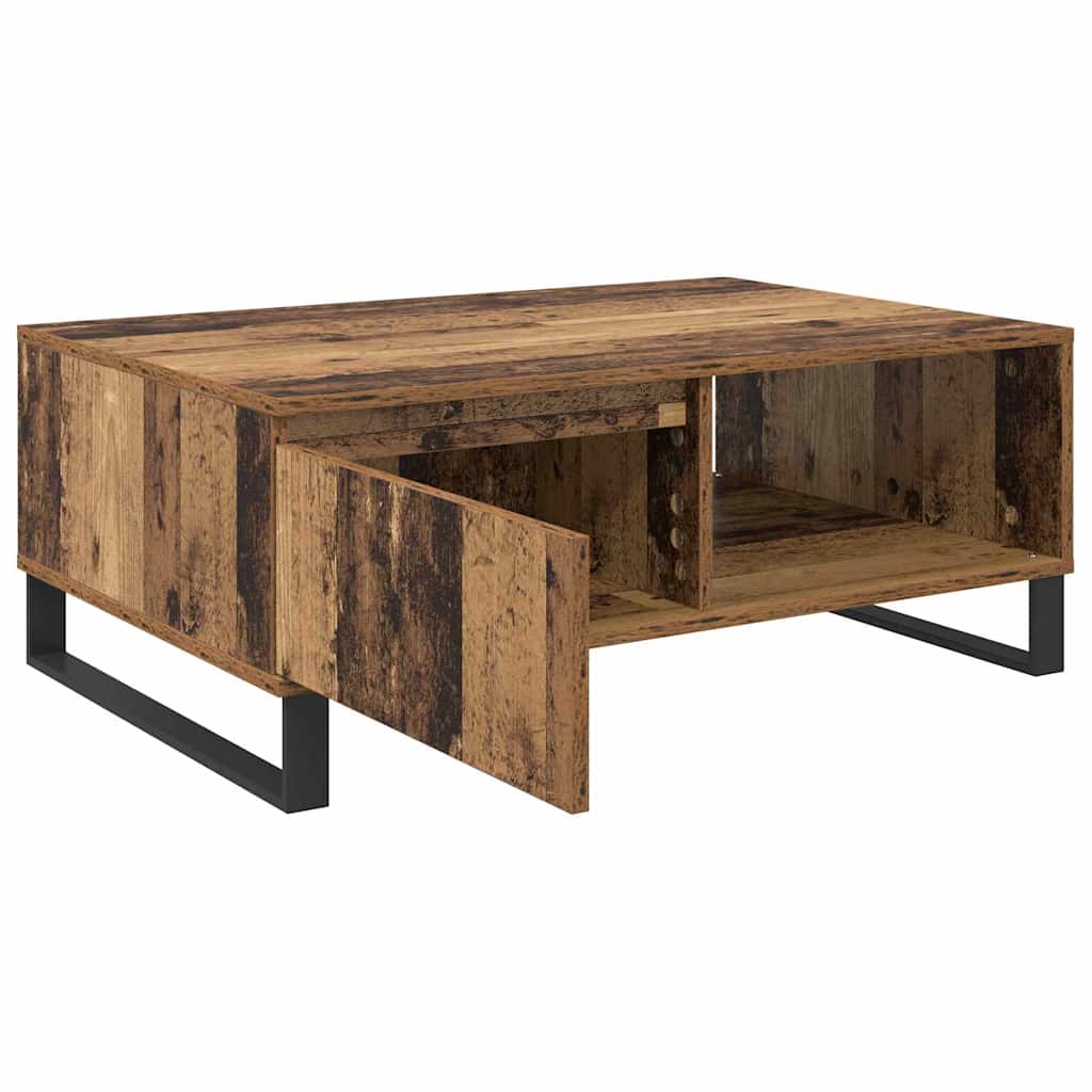 Couchtisch Altholz 90 x 60 x 35 cm Holzwerkstoff