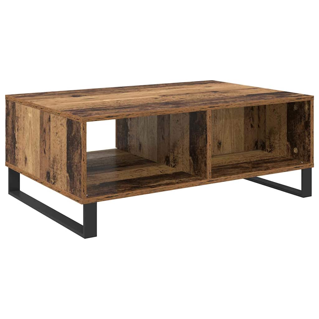 Couchtisch Altholz 90 x 60 x 35 cm Holzwerkstoff