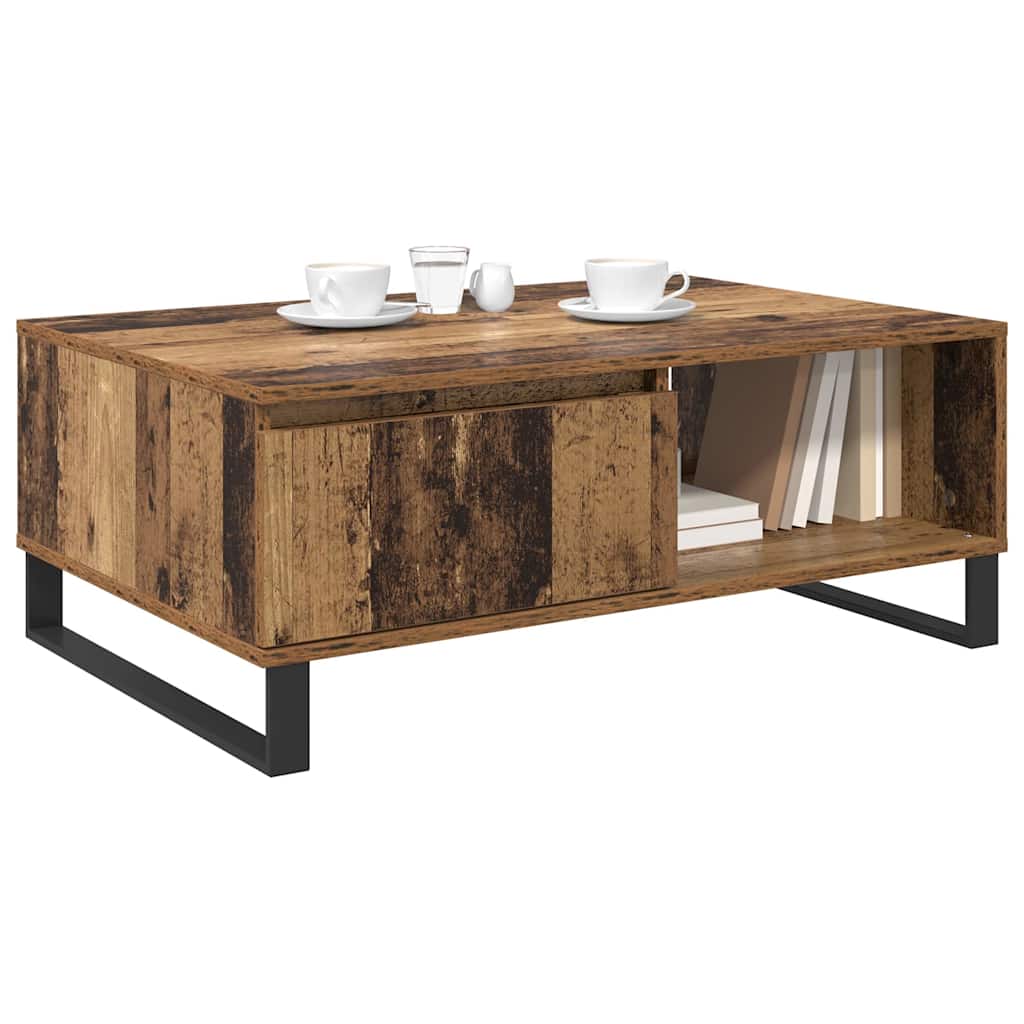 Couchtisch Altholz 90 x 60 x 35 cm Holzwerkstoff
