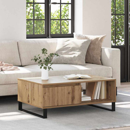 Couchtisch Artisan-Eiche 90 x 60 x 35 cm Holzwerkstoff