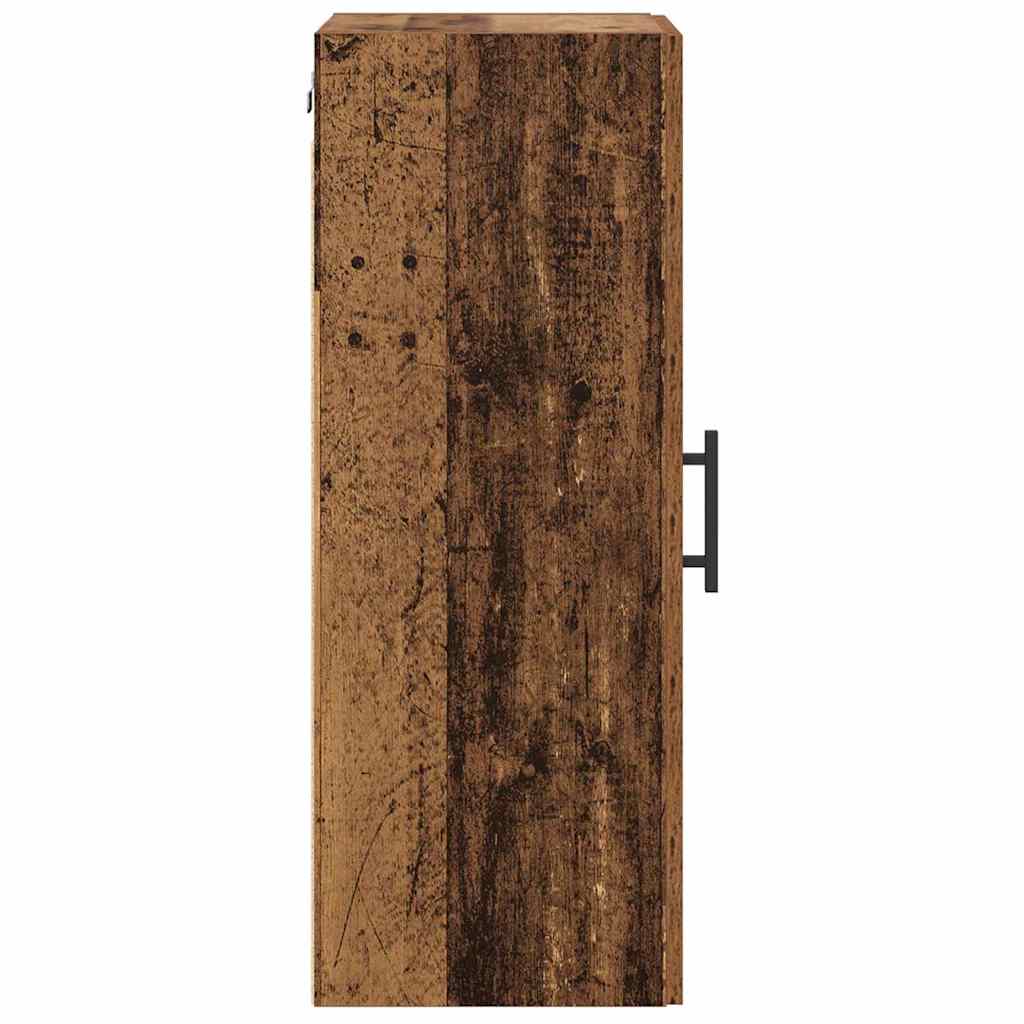 Wandschrank Altholz 34,5 x 34 x 90 cm Holzwerkstoff