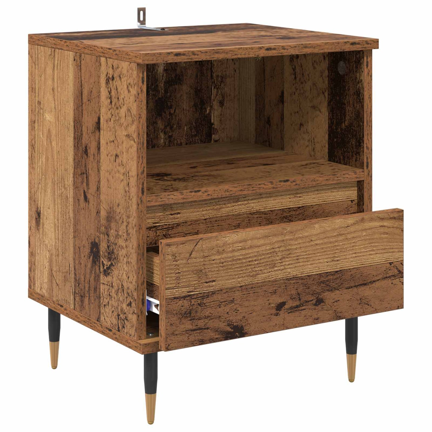 Nachttisch Altholz 40 x 35 x 50 cm Holzwerkstoff