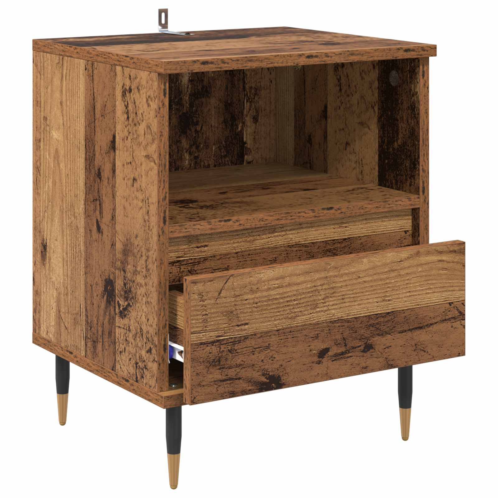 Nachttisch Altholz 40 x 35 x 50 cm Holzwerkstoff