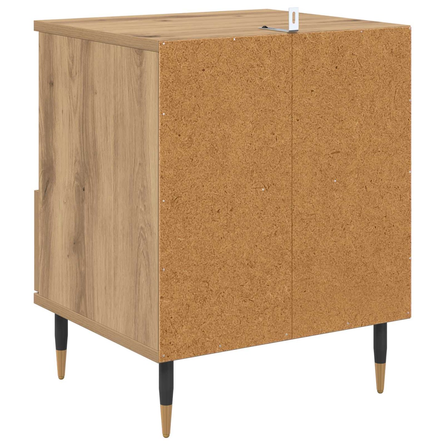 Nachttisch 2 Stk. Artisan-Eiche 40 x 35 x 50 cm Holzwerkstoff