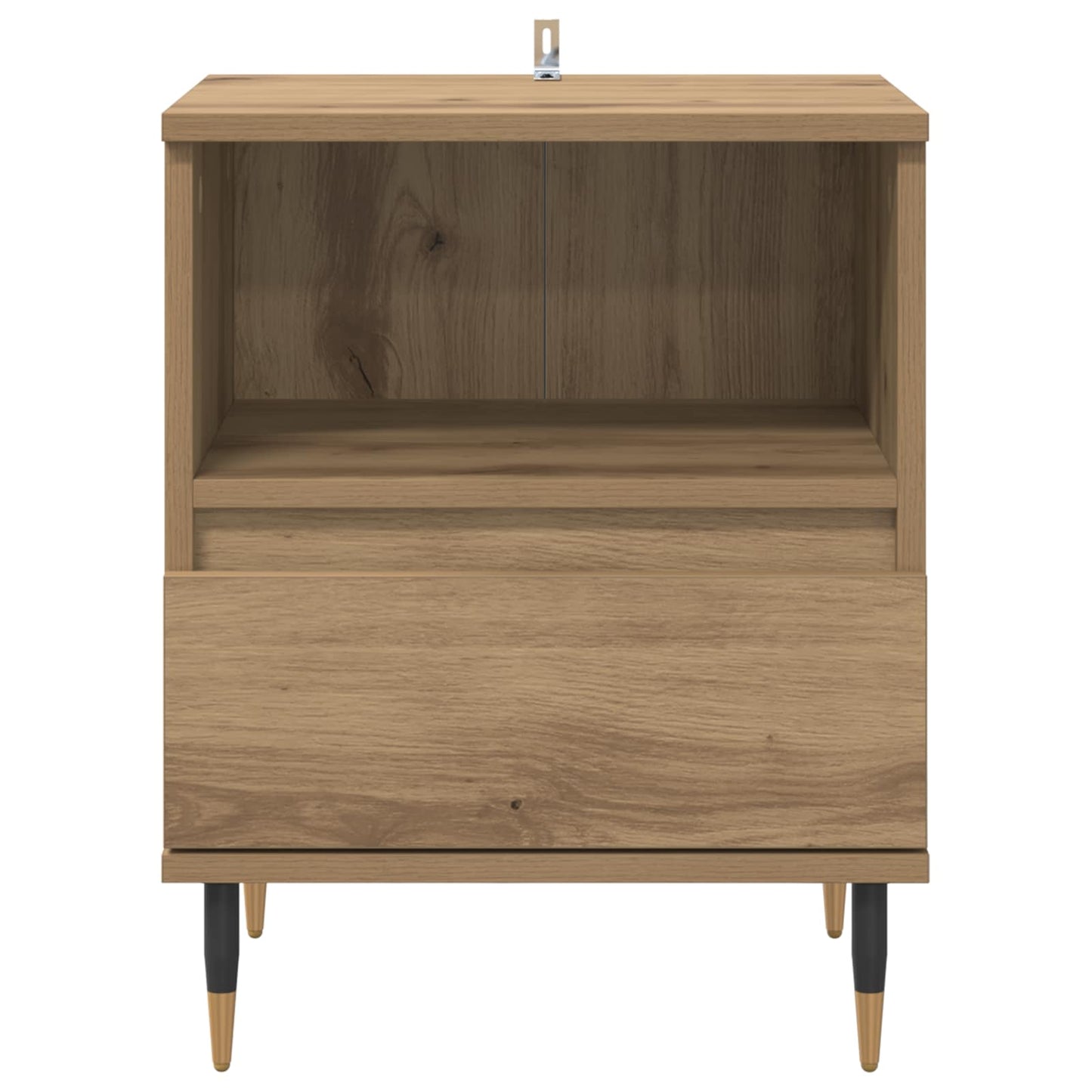 Nachttisch 2 Stk. Artisan-Eiche 40 x 35 x 50 cm Holzwerkstoff