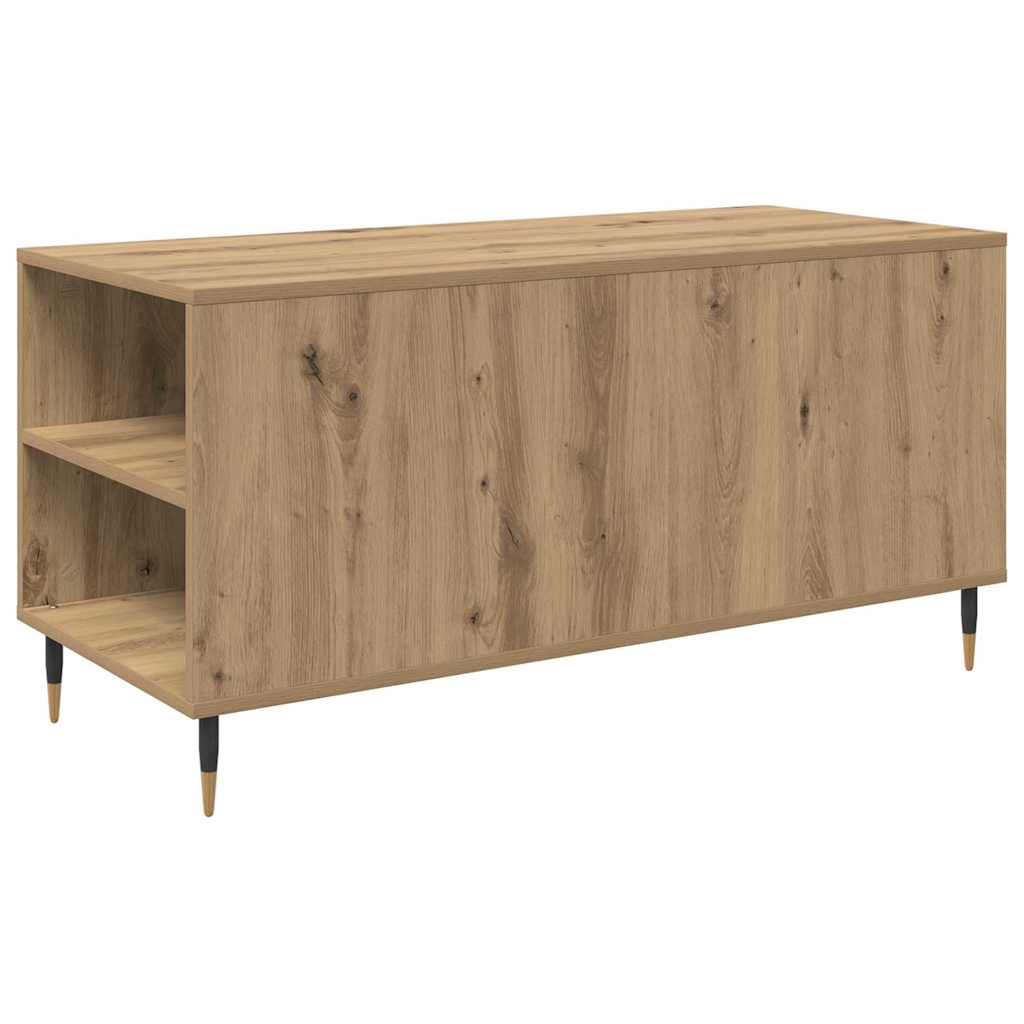 Couchtisch Artisan-Eiche 102 x 44,5 x 50 cm Holzwerkstoff