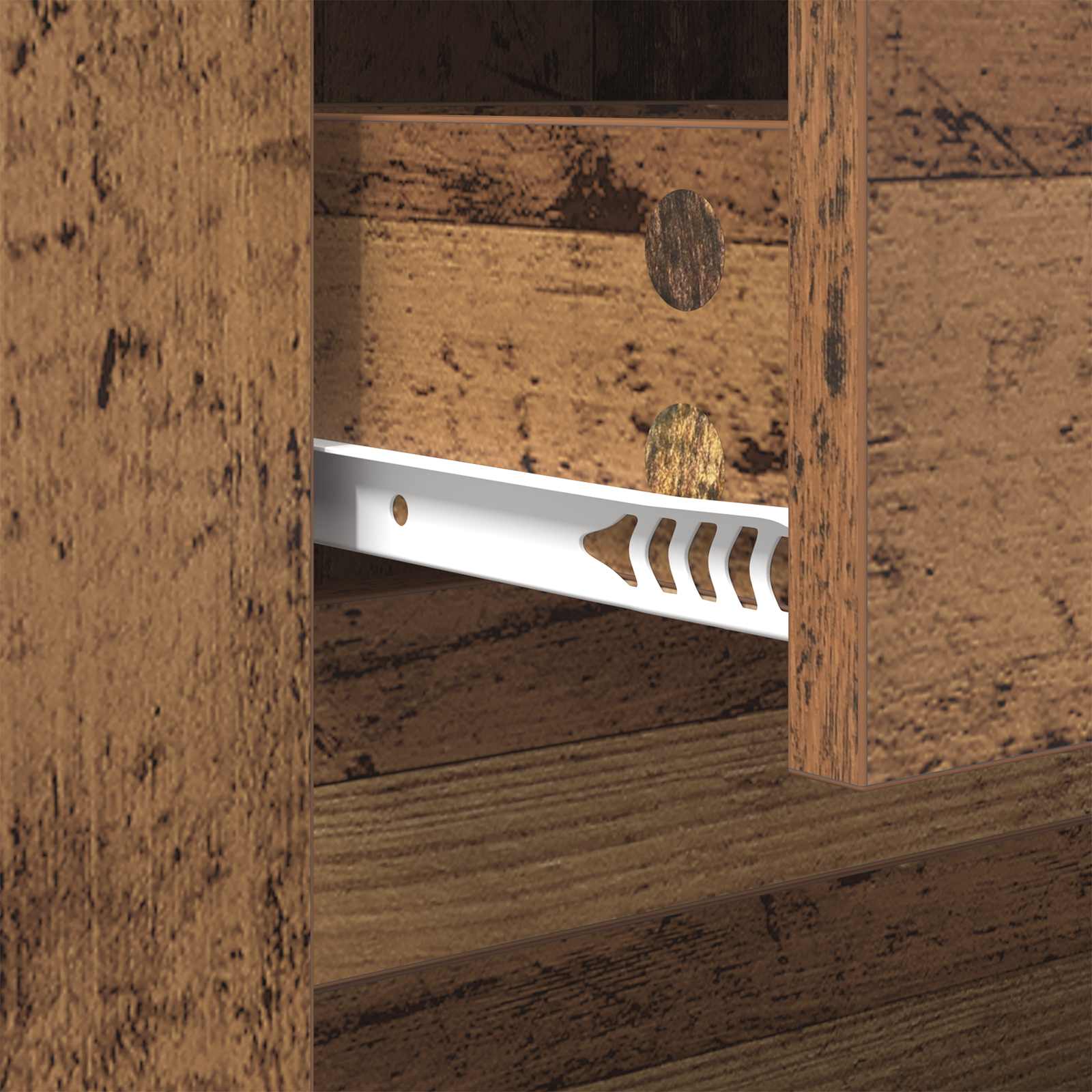 Couchtisch Altholz 102 x 44,5 x 50 cm Holzwerkstoff