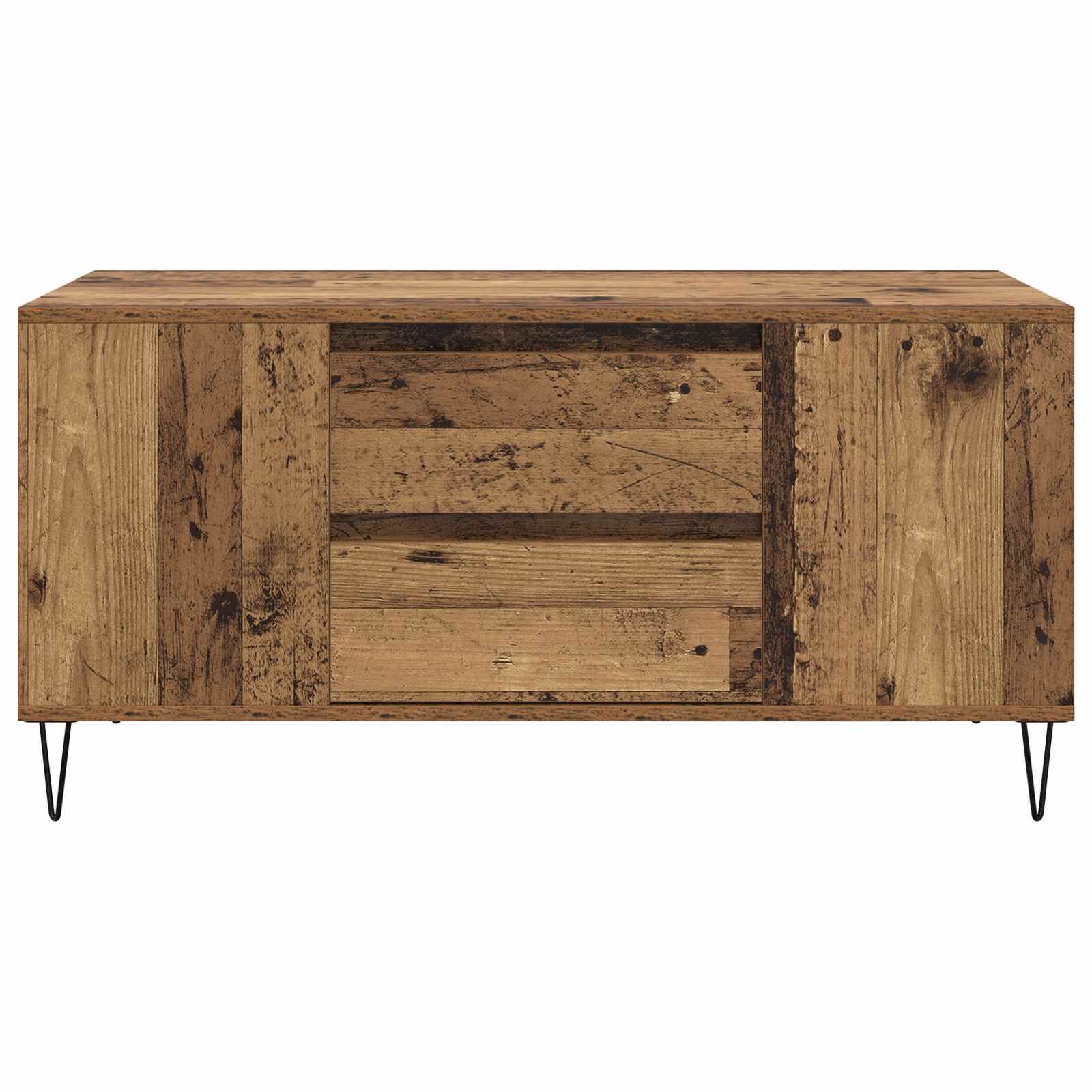 Couchtisch Altholz 102 x 44,5 x 50 cm Holzwerkstoff