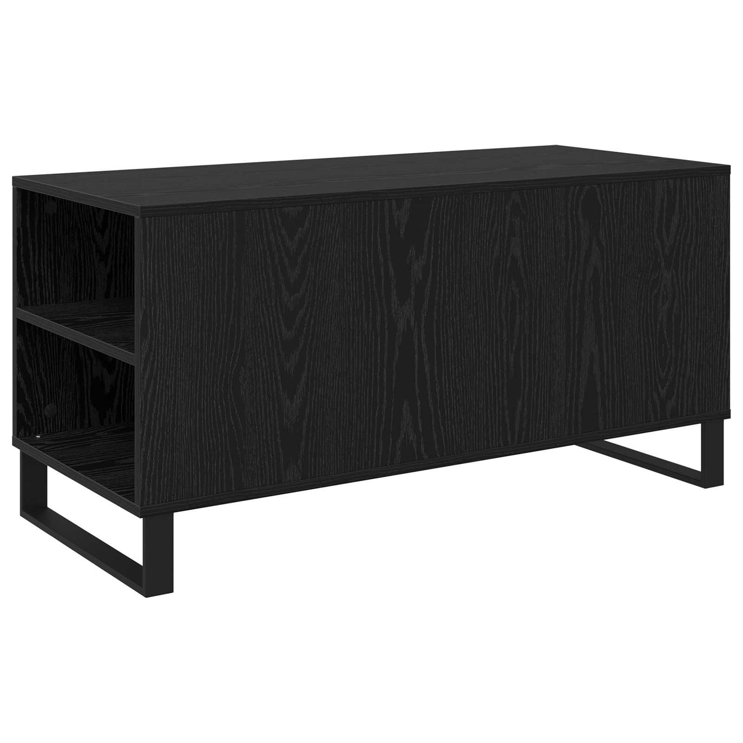 Couchtisch Schwarz Eichen-Optik 102 x 44,5 x 50 cm