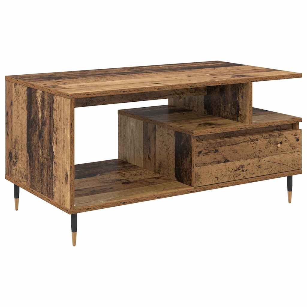 Couchtisch Altholz 90 x 49 x 45 cm Holzwerkstoff