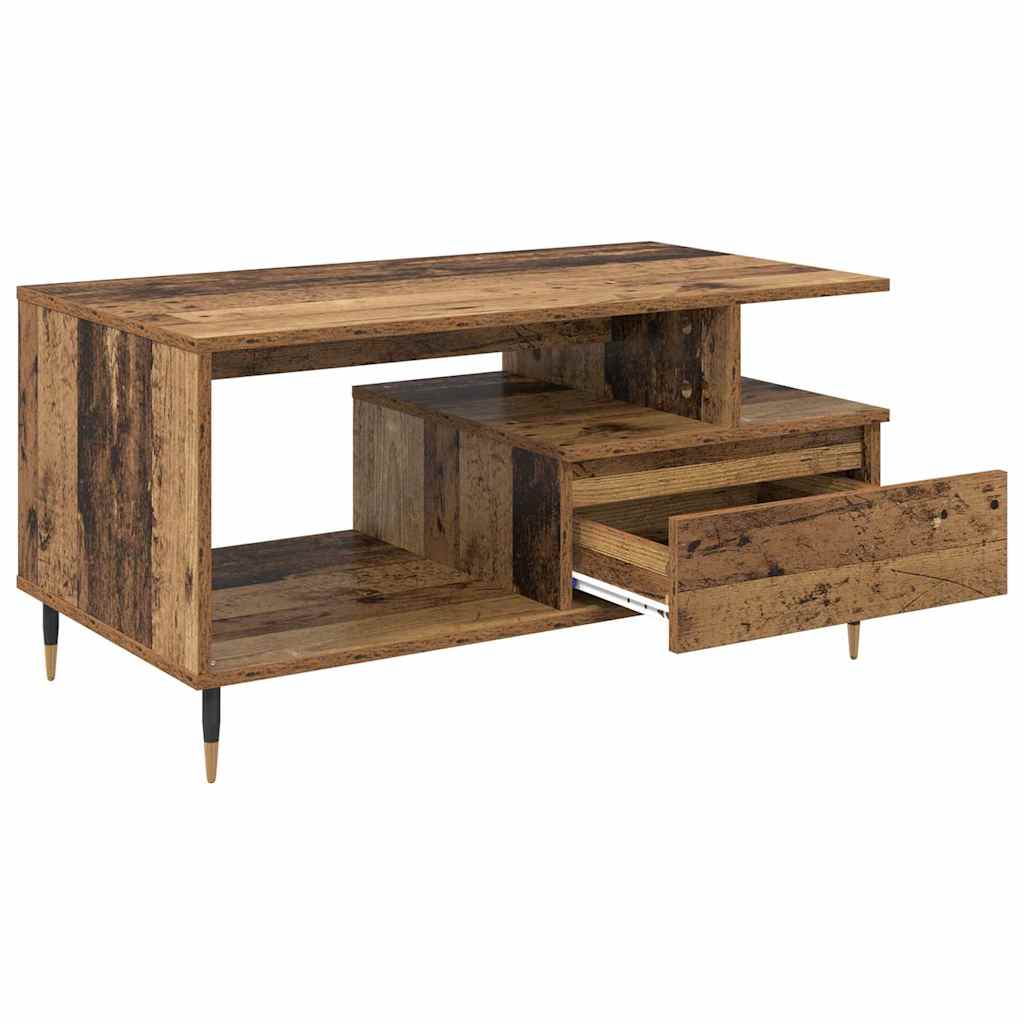 Couchtisch Altholz 90 x 49 x 45 cm Holzwerkstoff
