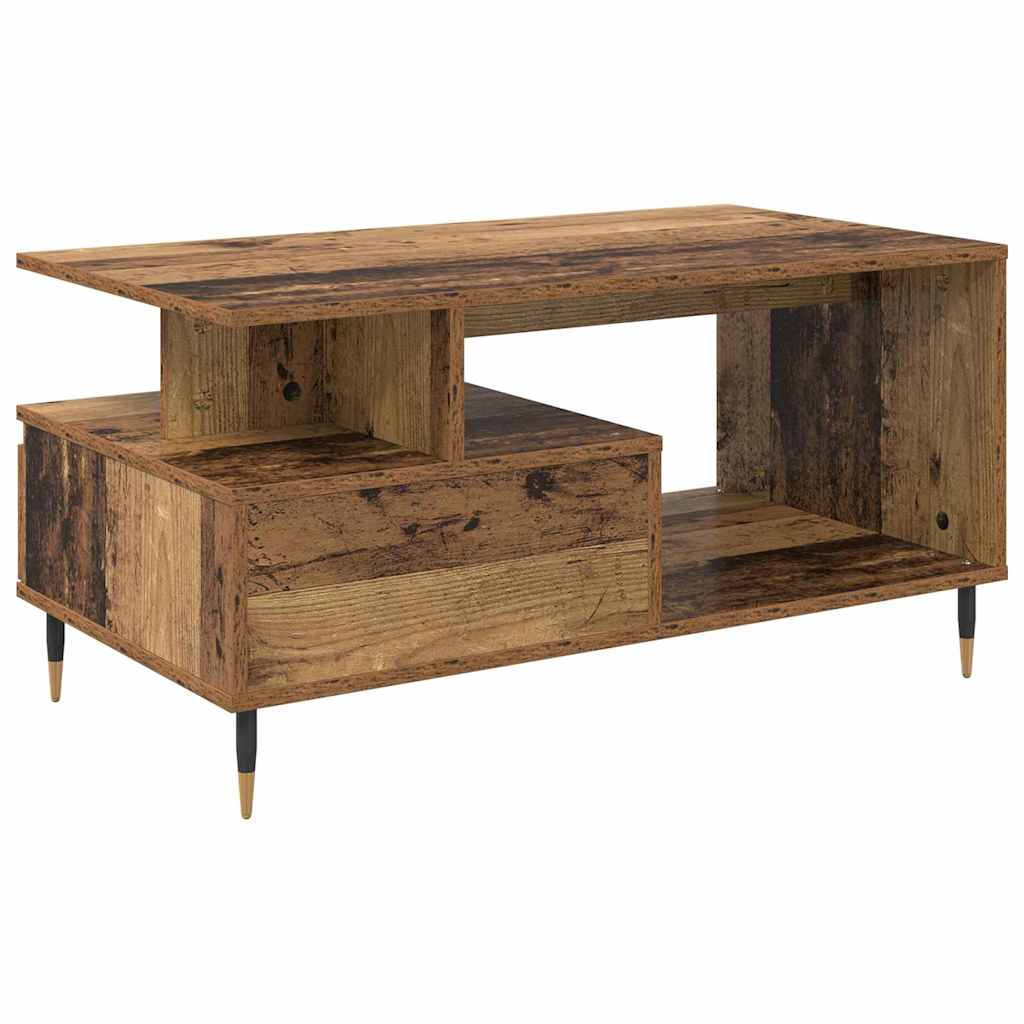 Couchtisch Altholz 90 x 49 x 45 cm Holzwerkstoff
