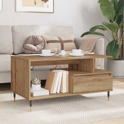 Couchtisch Artisan-Eiche 90 x 49 x 45 cm Holzwerkstoff