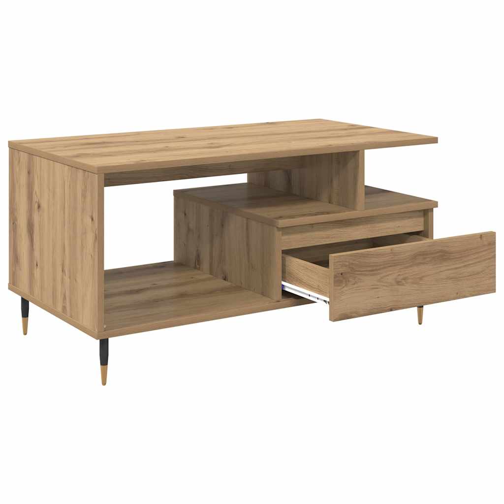 Couchtisch Artisan-Eiche 90 x 49 x 45 cm Holzwerkstoff