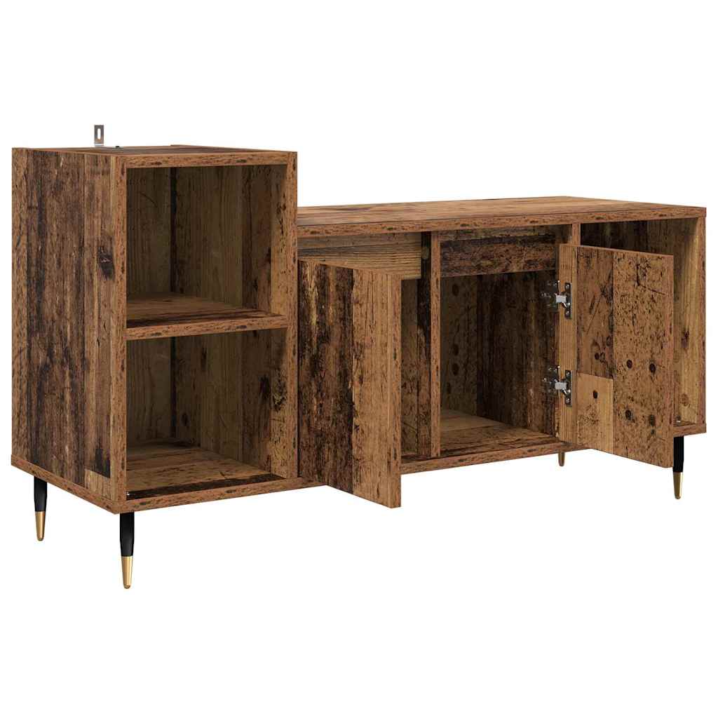 TV-Schränk 100 x 35 x 55 cm Altholz Holzwerkstoff