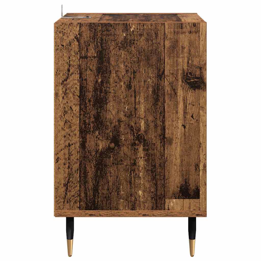 TV-Schränk 100 x 35 x 55 cm Altholz Holzwerkstoff