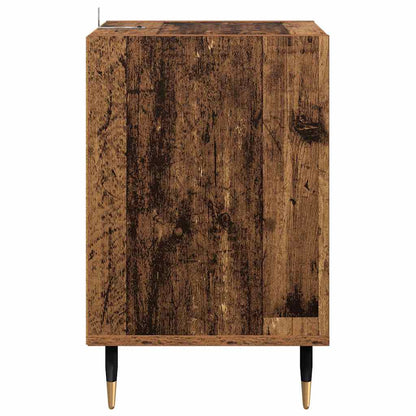 TV-Schränk 100 x 35 x 55 cm Altholz Holzwerkstoff