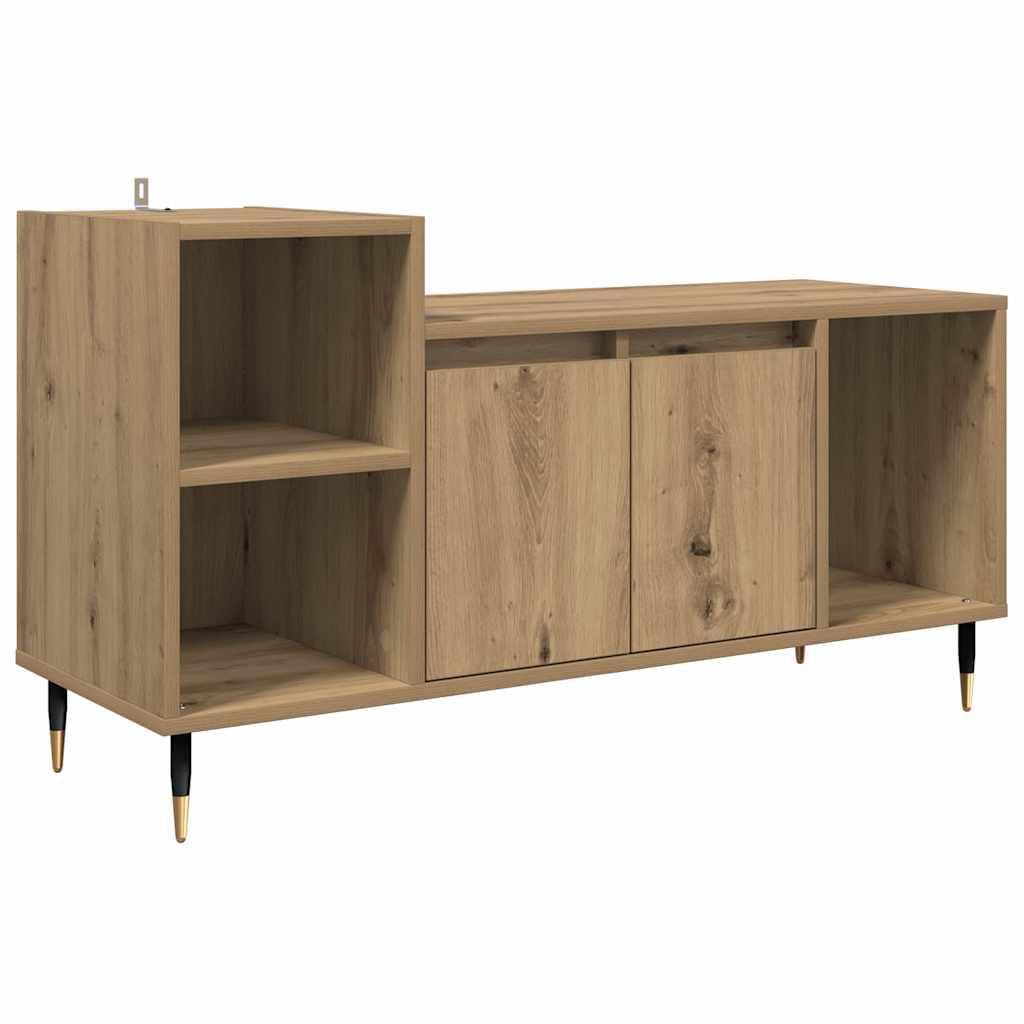 TV-Schränk 100 x 35 x 55 cm Artisan-Eiche Holzwerkstoff