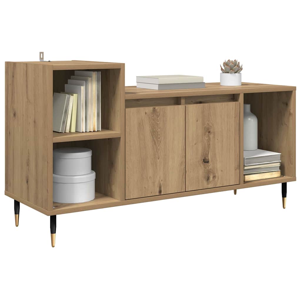 TV-Schränk 100 x 35 x 55 cm Artisan-Eiche Holzwerkstoff