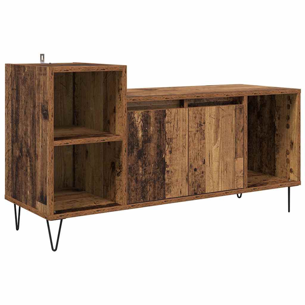 TV-Schränk 100 x 35 x 55 cm Altholz Holzwerkstoff