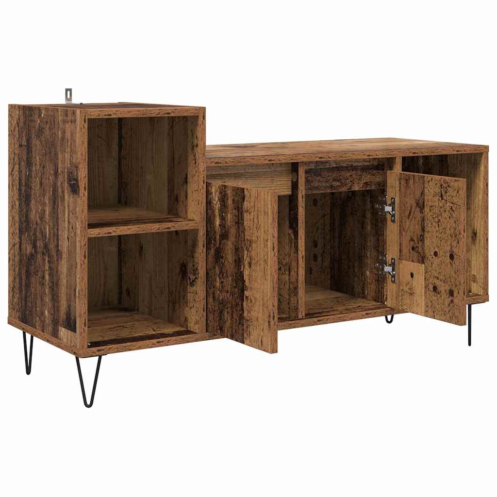 TV-Schränk 100 x 35 x 55 cm Altholz Holzwerkstoff