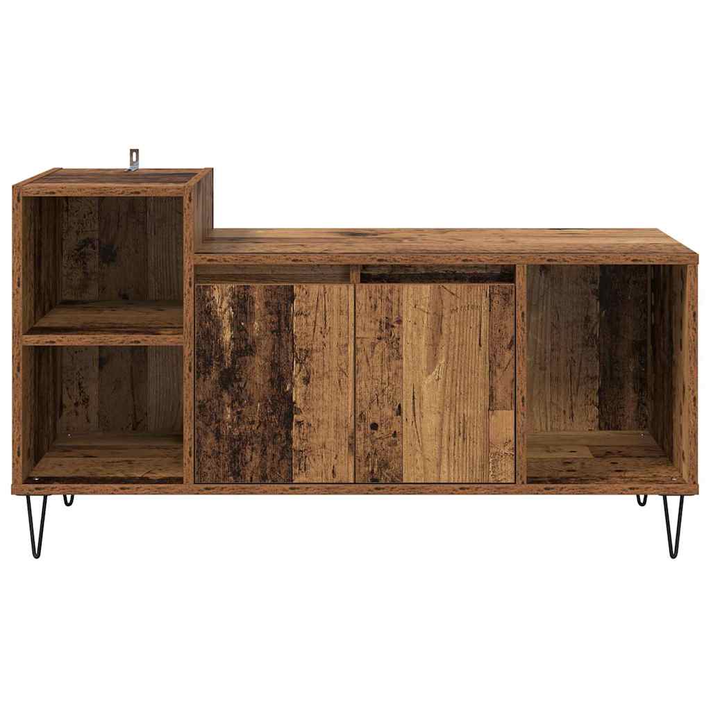 TV-Schränk 100 x 35 x 55 cm Altholz Holzwerkstoff