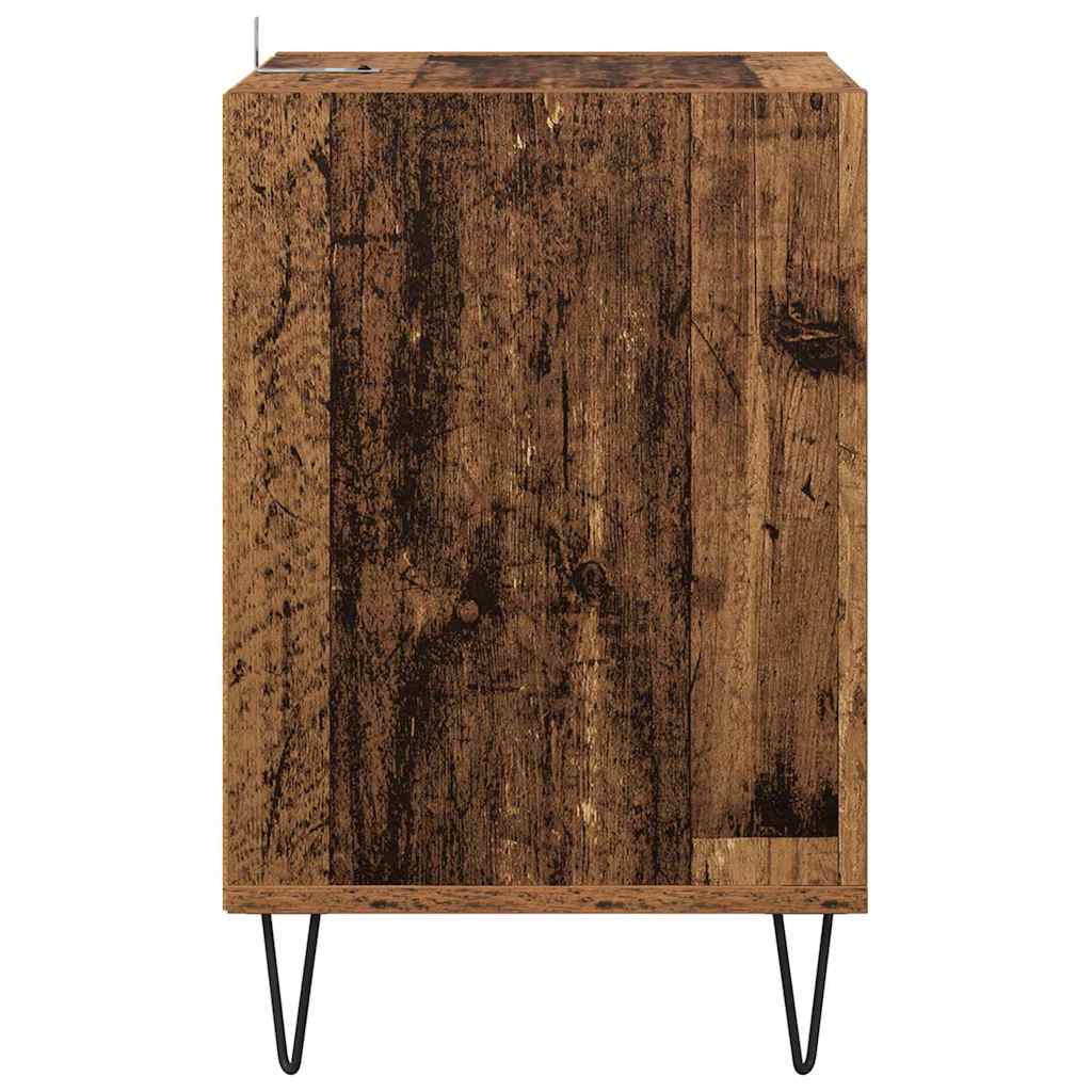 TV-Schränk 100 x 35 x 55 cm Altholz Holzwerkstoff