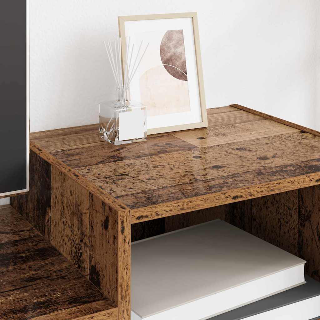 TV-Schränk 160 x 35 x 55 cm Altholz Holzwerkstoff