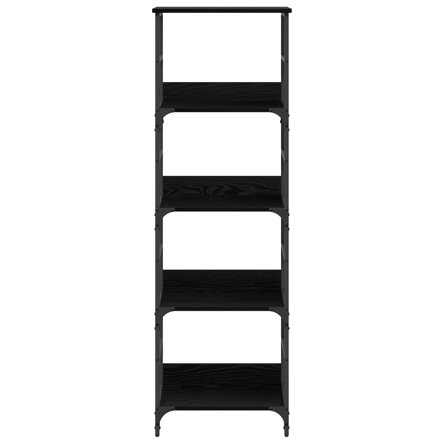 Bücherregal 4 Ebenen 50 x 33 x 153 cm Holzwerkstoff