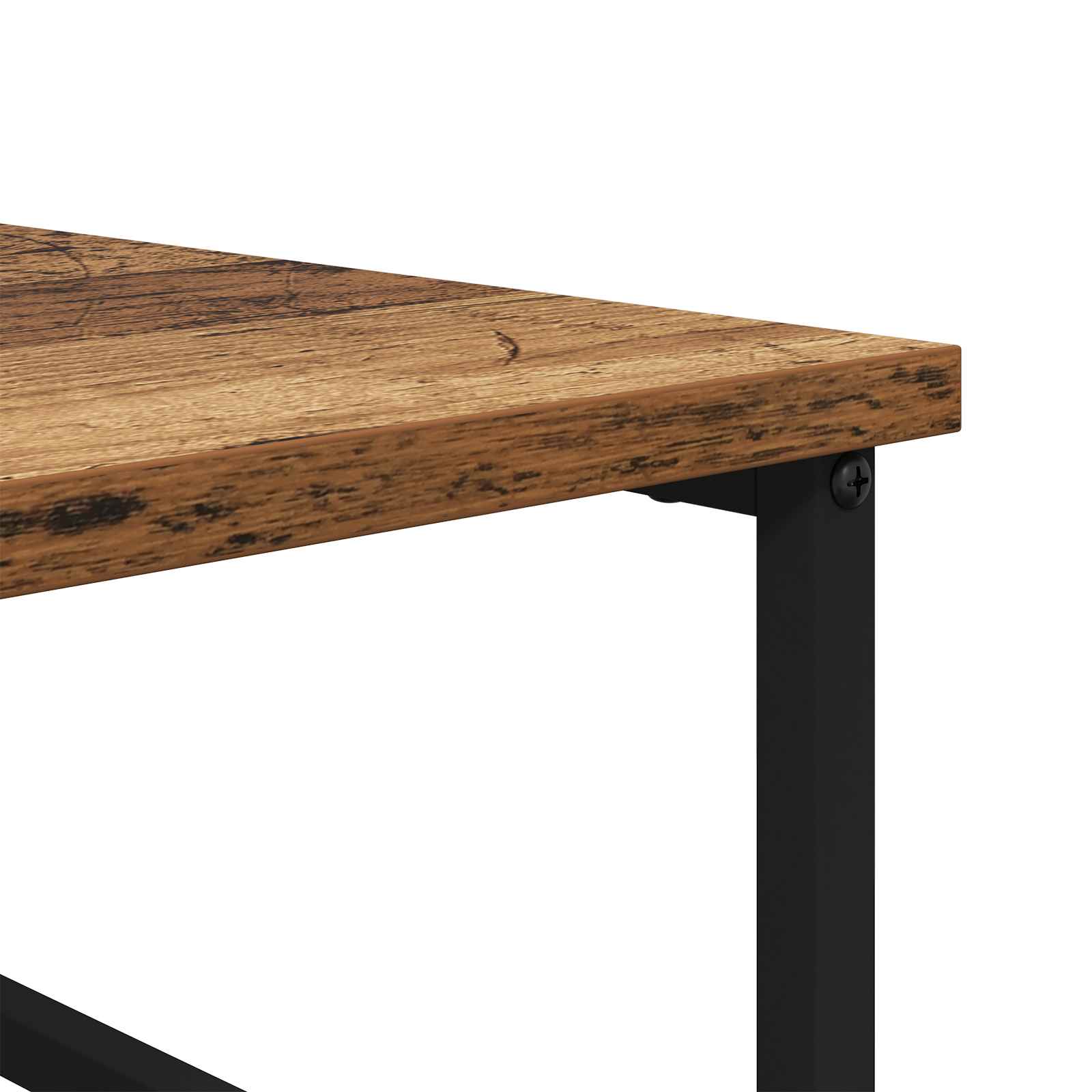 Bücherregal 5 Ebenen 50 x 33 x 188,5 cm Holzwerkstoff Altholz