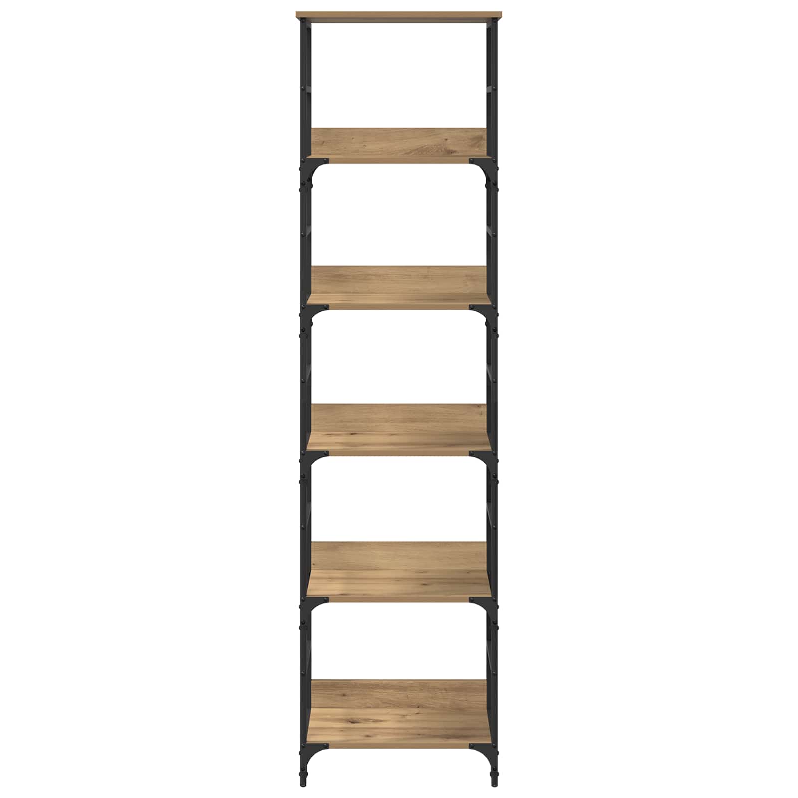 Bücherregal 5 Ebenen 50 x 33 x 188,5 cm Holzwerkstoff
