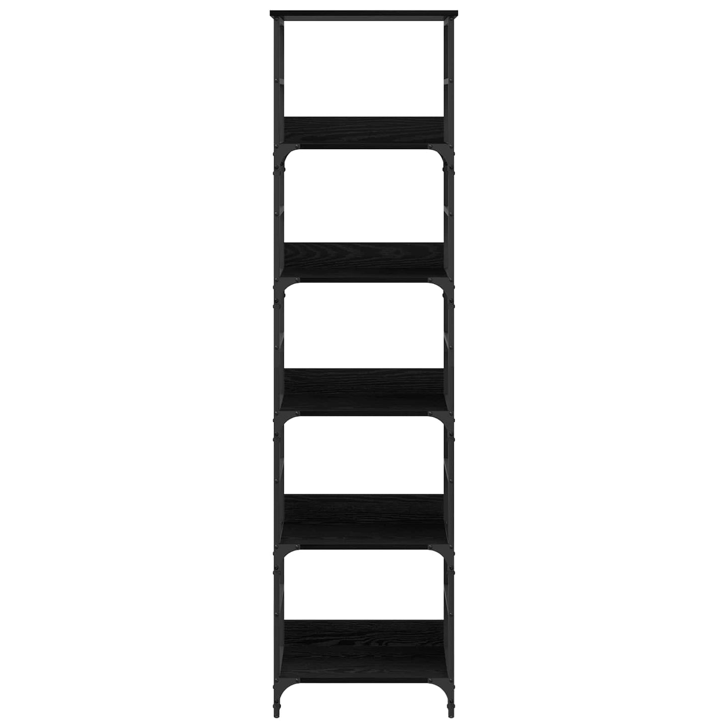 Bücherregal 5 Ebenen 50 x 33 x 188,5 cm Holzwerkstoff