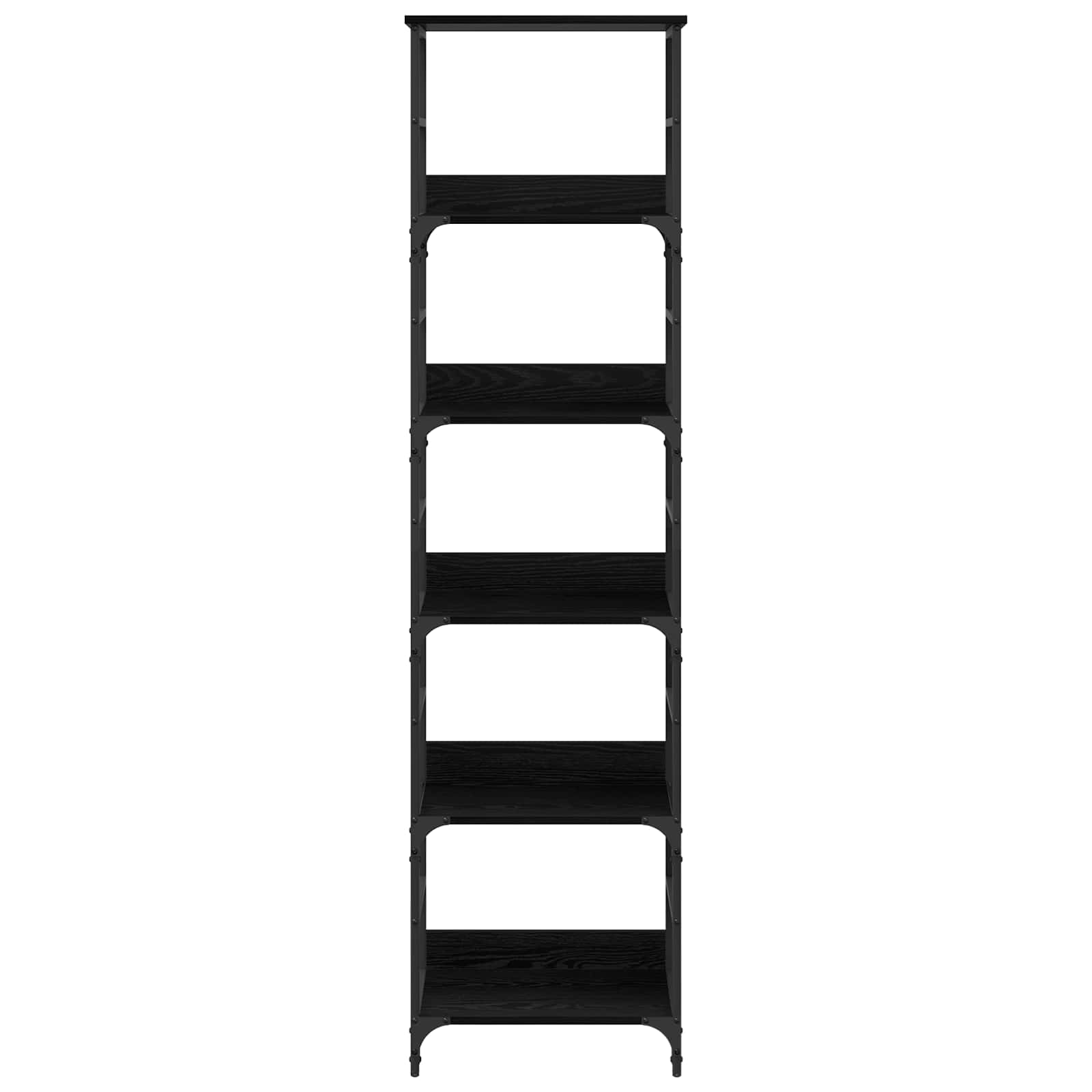 Bücherregal 5 Ebenen 50 x 33 x 188,5 cm Holzwerkstoff