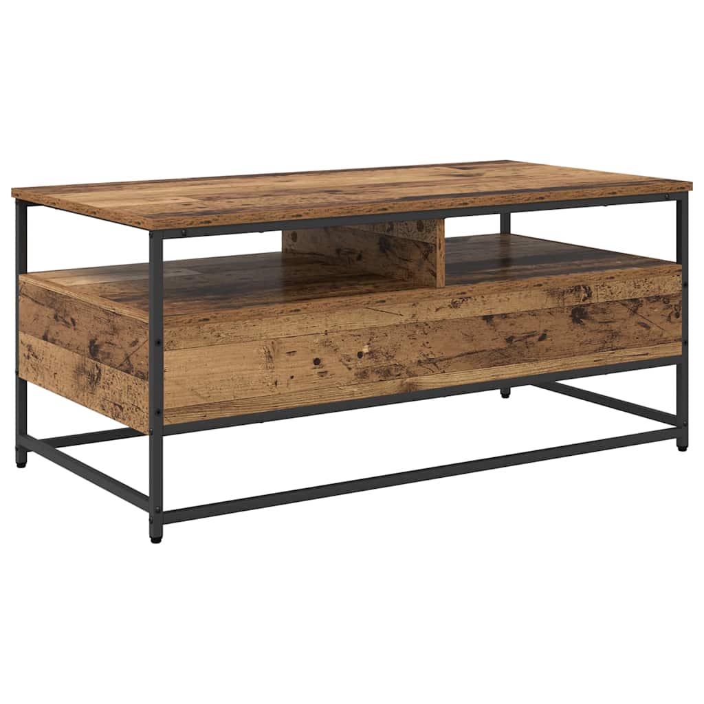 Couchtisch Altholz 100 x 51 x 45 cm Holzwerkstoff