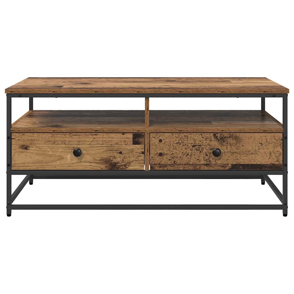 Couchtisch Altholz 100 x 51 x 45 cm Holzwerkstoff