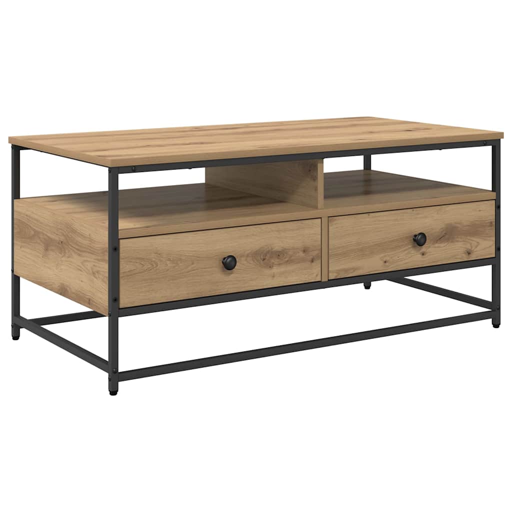Couchtisch Artisan-Eiche 100 x 51 x 45 cm Holzwerkstoff