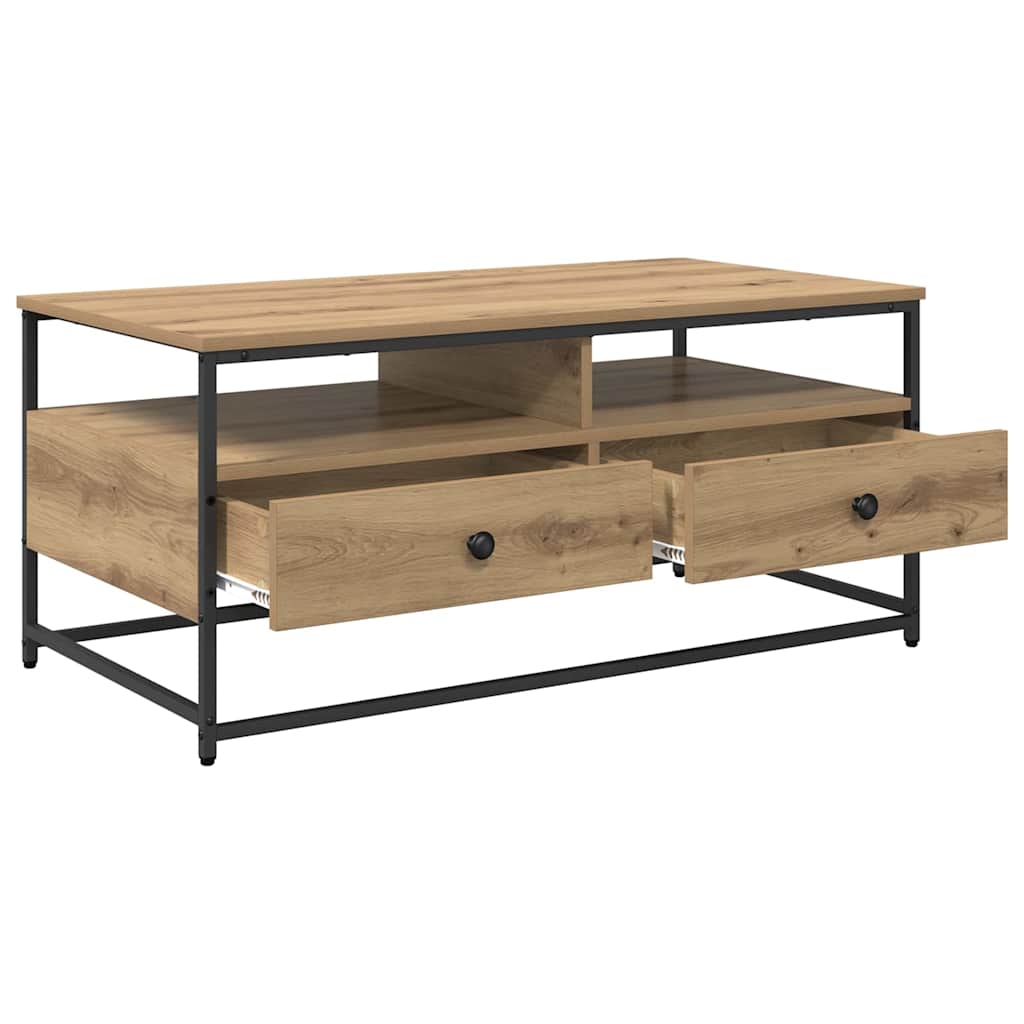 Couchtisch Artisan-Eiche 100 x 51 x 45 cm Holzwerkstoff