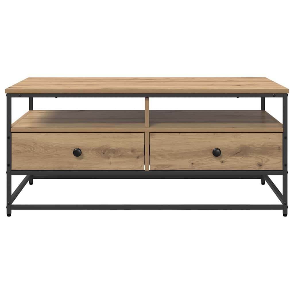 Couchtisch Artisan-Eiche 100 x 51 x 45 cm Holzwerkstoff